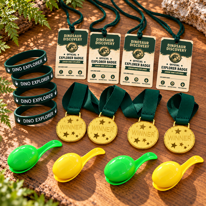 Dinosaur Discovery Guest Pack supplies for up to four additional children