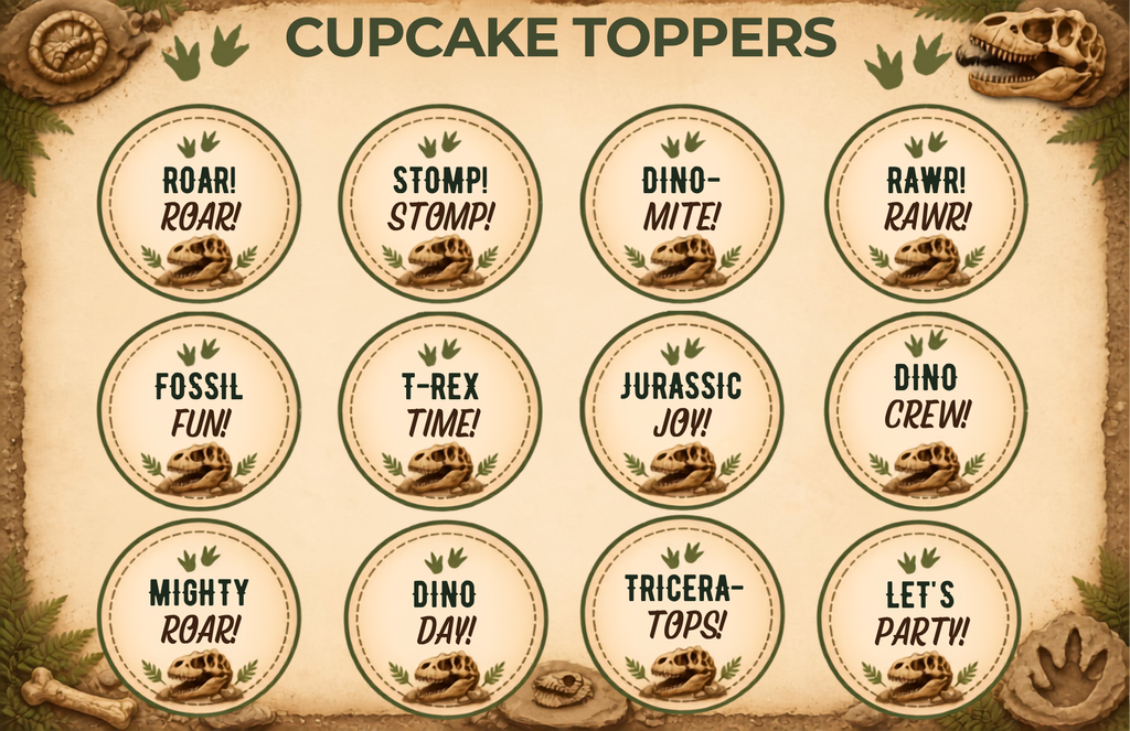 Dinosaur Discovery Birthday Party Celebration Pack