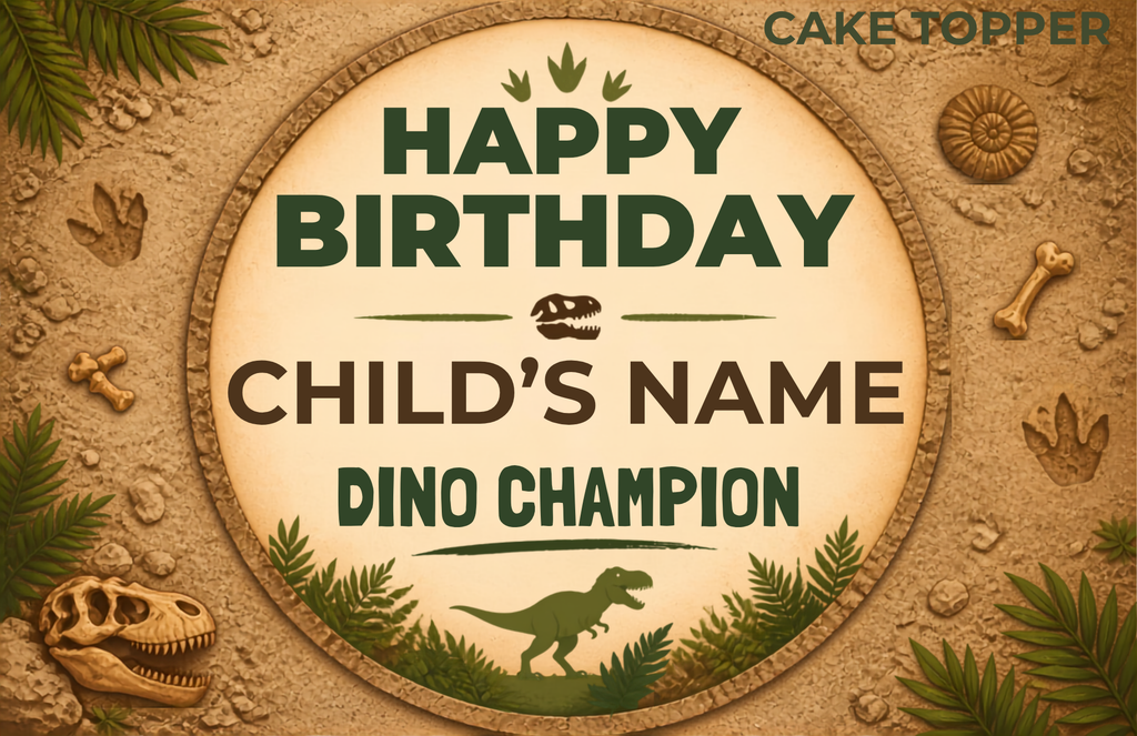 Dinosaur Discovery Birthday Party Celebration Pack