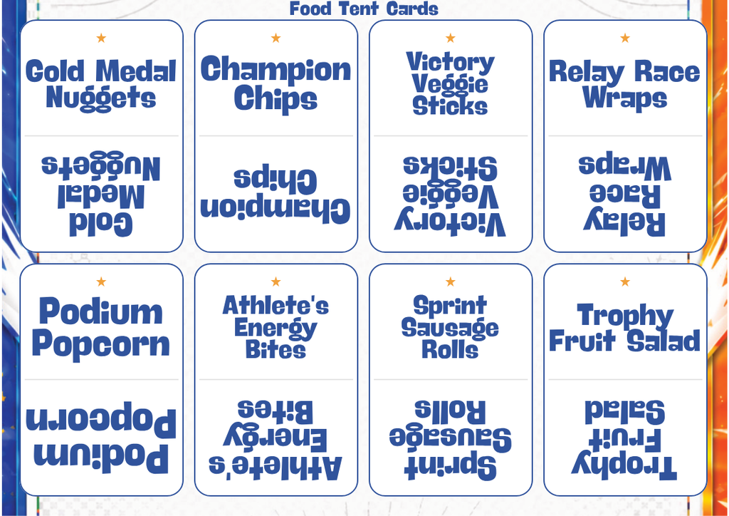 Mini Olympics Birthday Party Celebration Pack